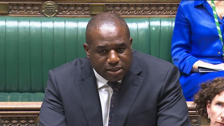 Foreign secretary David Lammy has announced the UK will halt some arms sales to Israel.