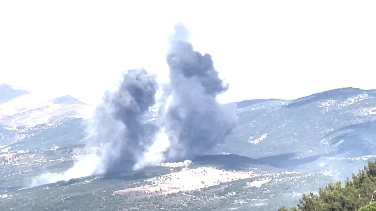 New airstrikes hit southern Lebanon 