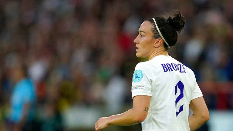 Lucy Bronze. Pic: AP