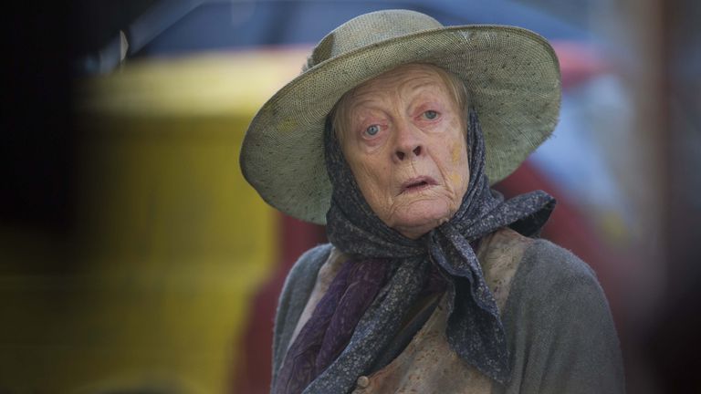 Pic: Nicola Dove/Bbc/Tristar Prods/Kobal/Shutterstock

The Lady In The Van - 2015
Maggie Smith

2015