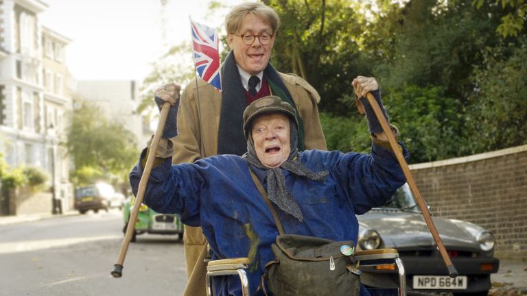 Pic: Bbc/Tristar Prods/Kobal/Shutterstock

The Lady In The Van - 2015
Alex Jennings, Maggie Smith

2015