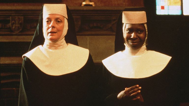 Pic: Touchstone/Kobal/Shutterstock

Sister Act - 1992
Maggie Smith, Whoopi Goldberg

1992