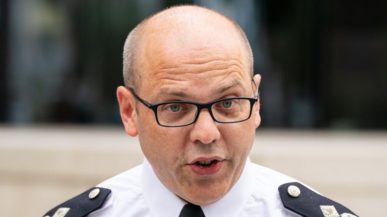 File photo dated 20/8/2021 of Metropolitan Police Assistant Commissioner Matt Twist who has said that the Metropolitan Police "didn't get everything right" and could have made arrests sooner when policing recent large-sale protests. Twist, who is responsible for protest and public order policing across London, also said the force used an "infinite number of tiers of policing" in response to criticisms of the Met adopting a 'two-tier' stance. It comes as a new major report revealed the scale of t