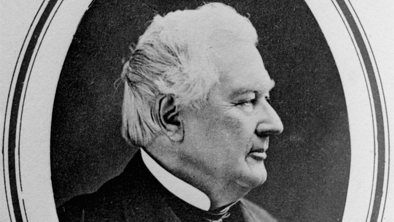 Millard Fillmore of the Whig party, 13th U.S. president, 1850-53.  (AP Photo)