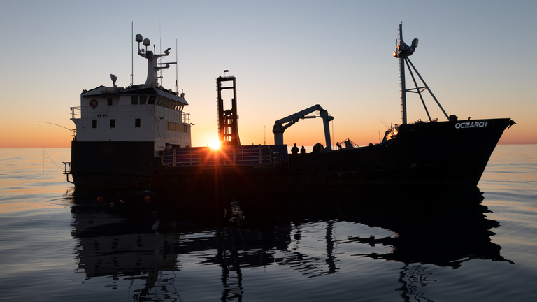 Ocearch's research vessel. Photo: Ocearch