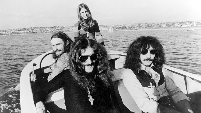 Pic: Everett/Shutterstock
BLACK SABBATH, Ozzy Osbourne (back centre), c 1970s
VARIOUS POP