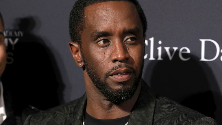 FILE - Sean Combs arrives at the Pre-Grammy Gala And Salute To Industry Icons at the Beverly Hilton Hotel on Saturday, Jan. 25, 2020, in Beverly Hills, Calif. (Photo by Mark Von Holden/Invision/AP, File)