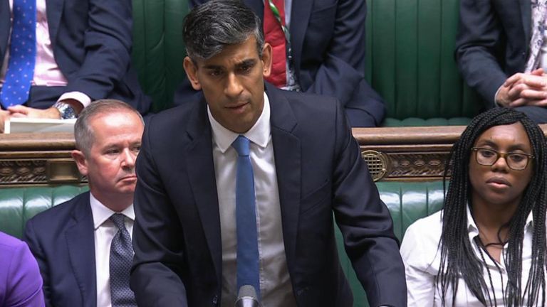 Rishi Sunak responds to Keir Starmer's Grenfell statement.