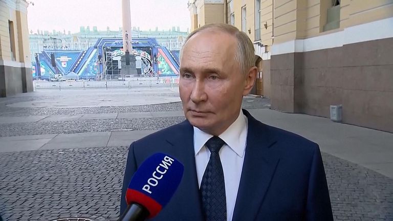 Putin: 'It will mean the direct participation of NATO'