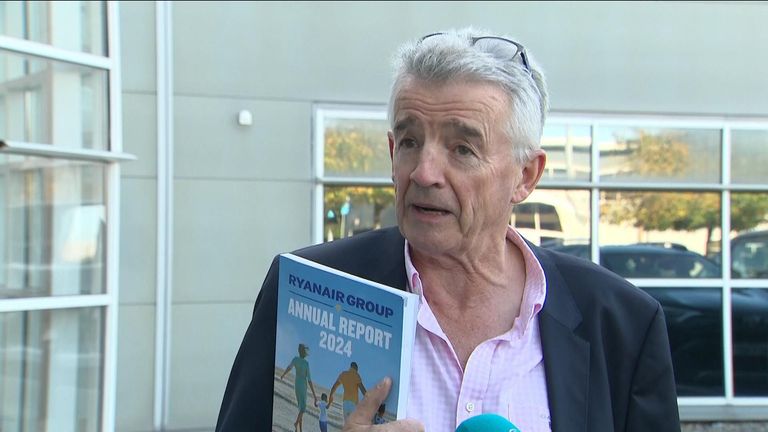 Ryanair boss Michael O'Leary prepares to introduce alcohol limit on flights