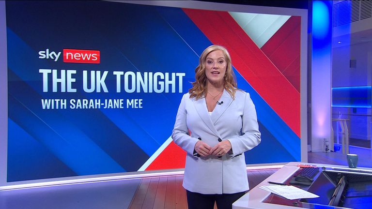 Sky's Sarah-Jane Mee on The UK Tonight 