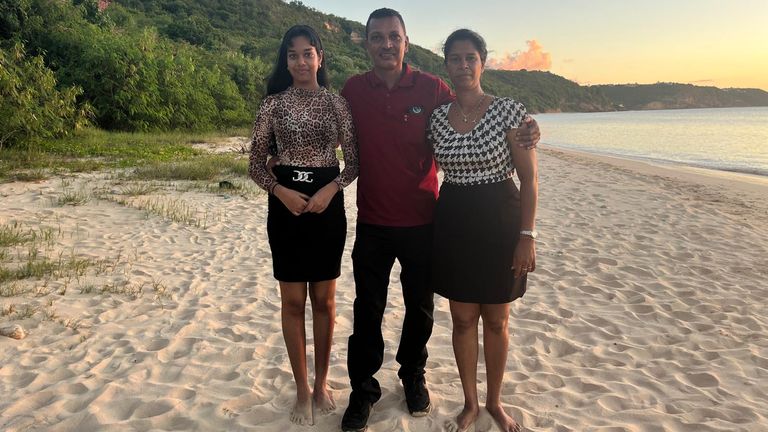 Family scattered Shawn Seesahai's ashes on his favourite beach