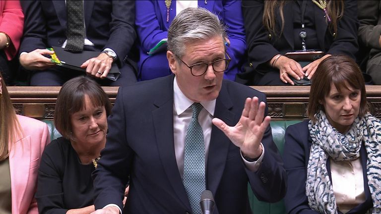 Sir Keir Starmer is quizzed by MPs in the Commons after MPs vote on cutting winter fuel payment