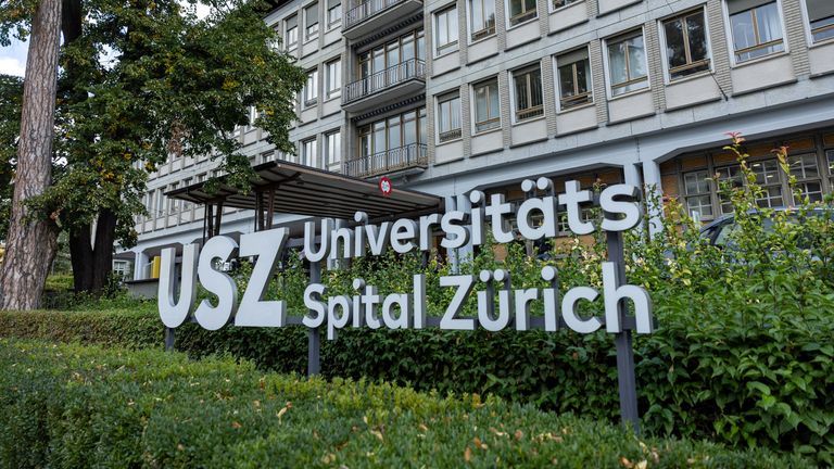 Zurich University Hospital. Pic: Reuters