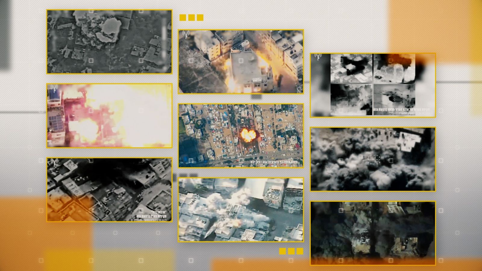 Israel has published hundreds of airstrike videos - but they only tell part of the story