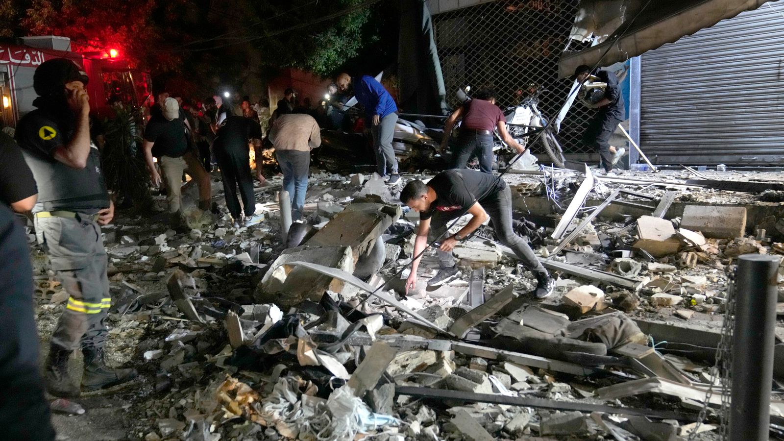 Lebanon: Six people killed in Israeli strike on Beirut block of flats, health ministry says