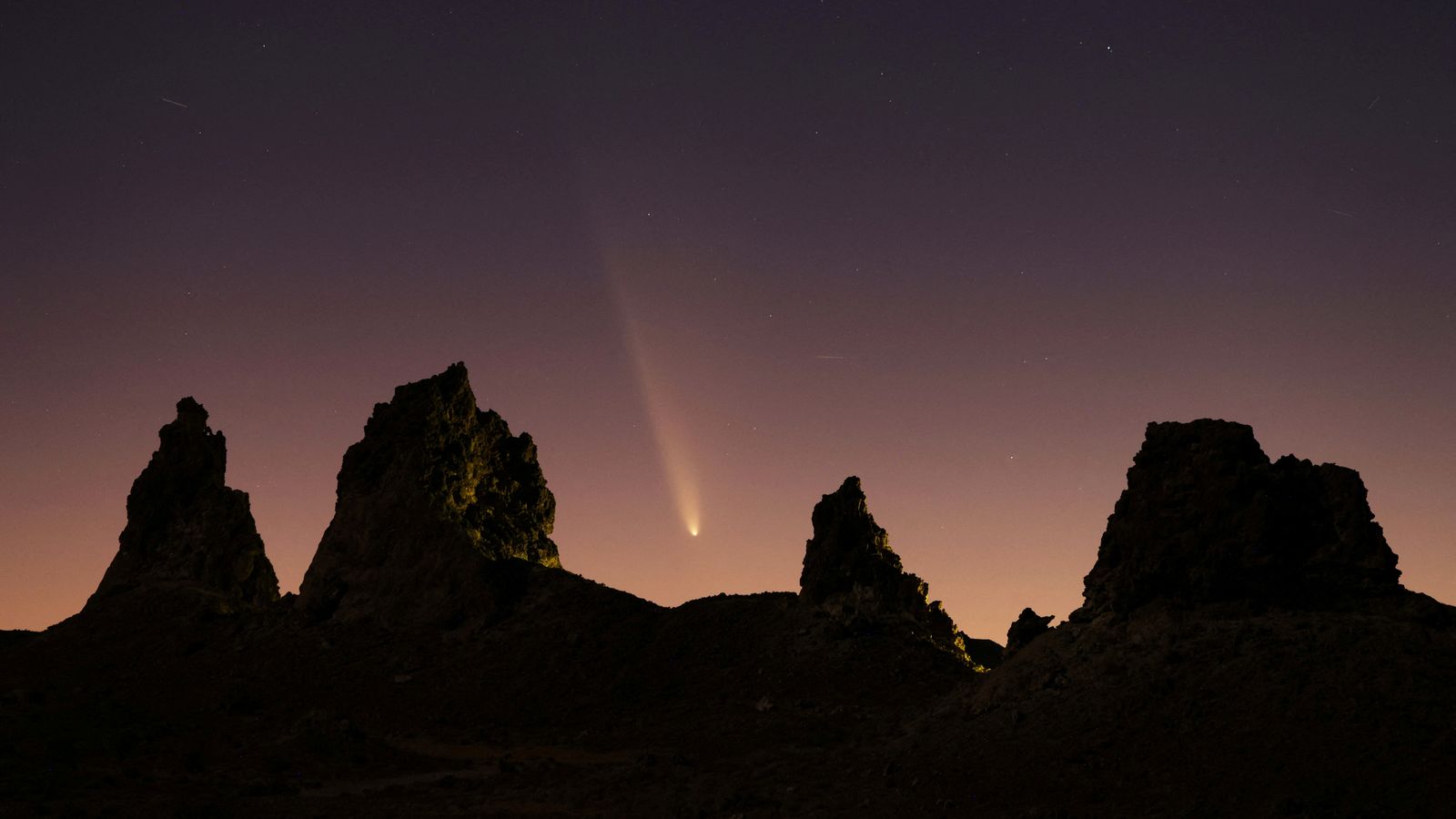 'Comet of the century' captured in photos