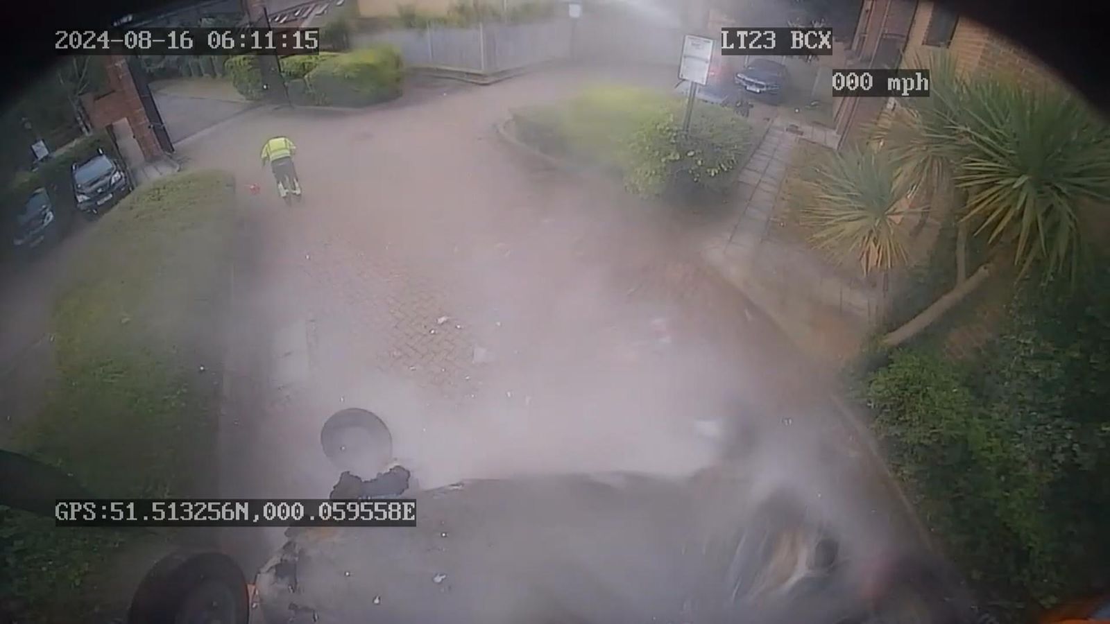 London Refuse collector injured as empty gas bottle explodes in bin