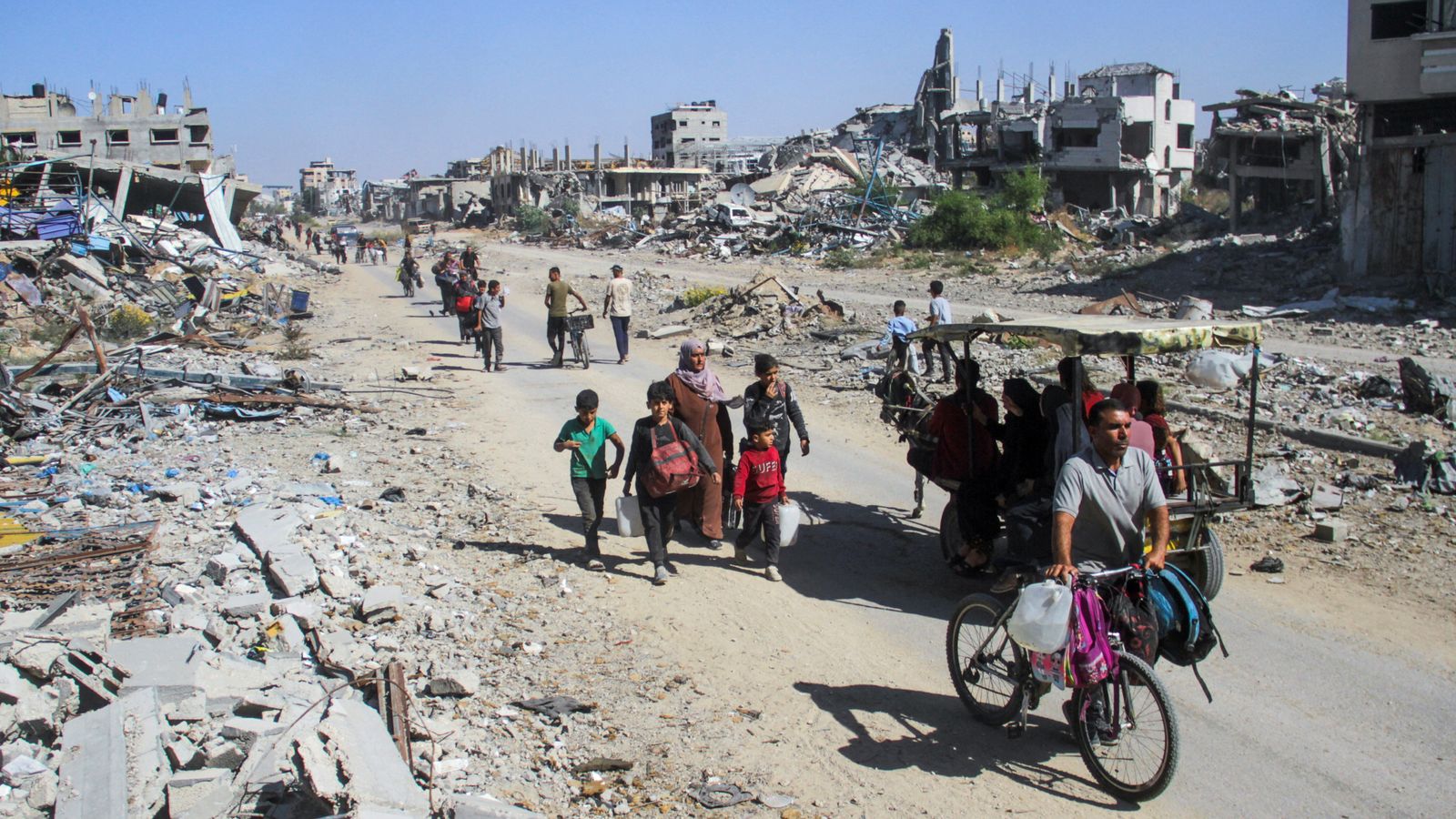 Middle East latest: Israeli strike on Gaza school kills at least 16