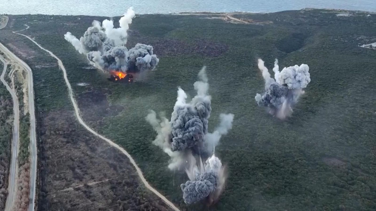 Israel releases new videos of military operations in Lebanon | World ...