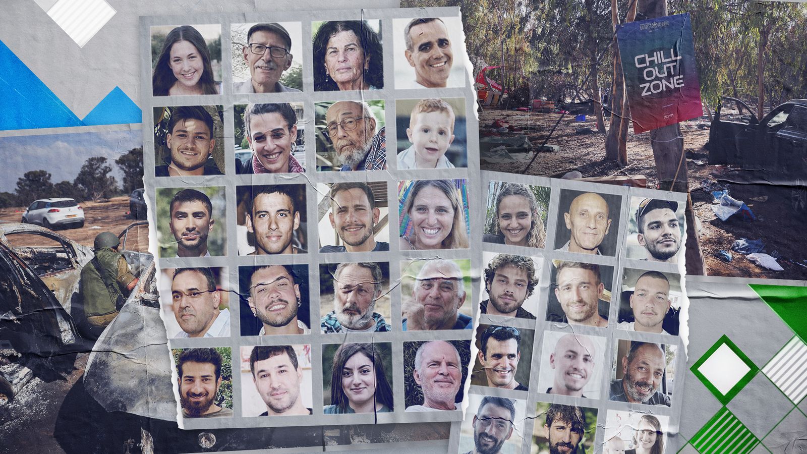 A year in captivity: Faces of 97 hostages who still haven't returned home to Israel