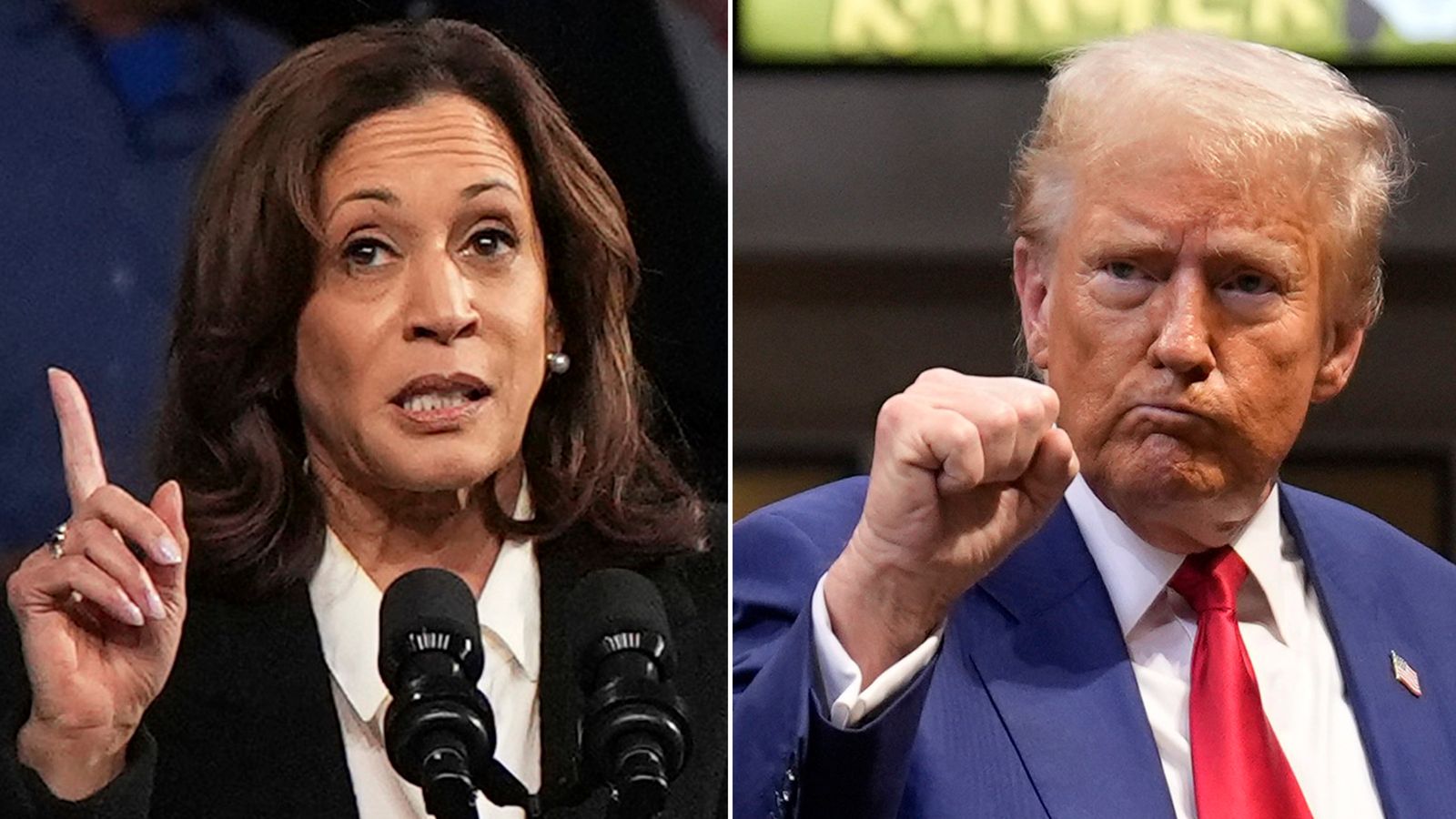 US election latest: Harris says Trump 'increasingly unstable and ...