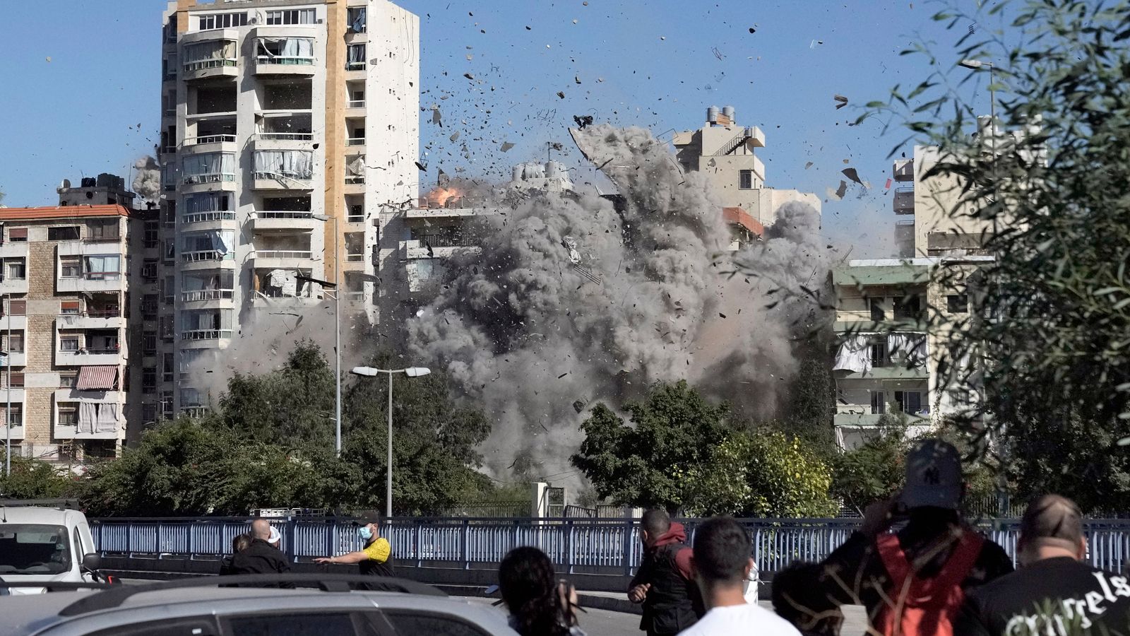 At least 18 people killed after Israeli strike near Beirut hospital ...