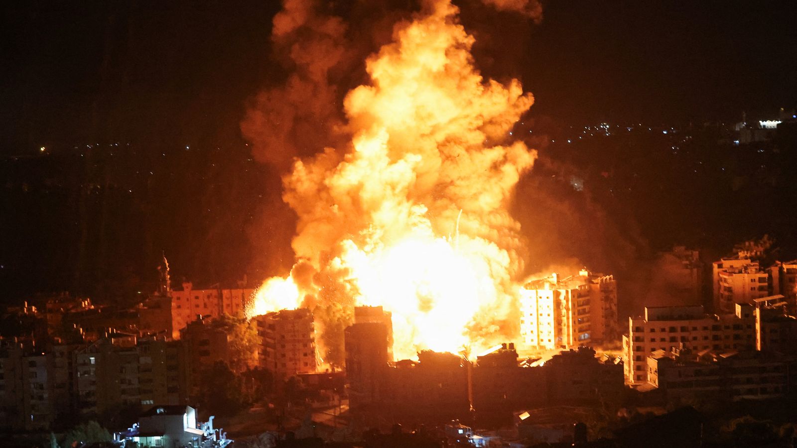 Middle East latest Beirut bombed overnight; One dead after Israeli