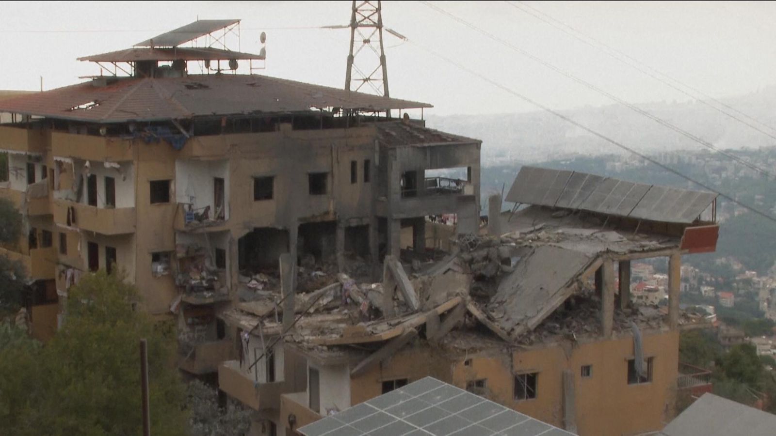 Israel hits more targets across Beirut | World News | Sky News