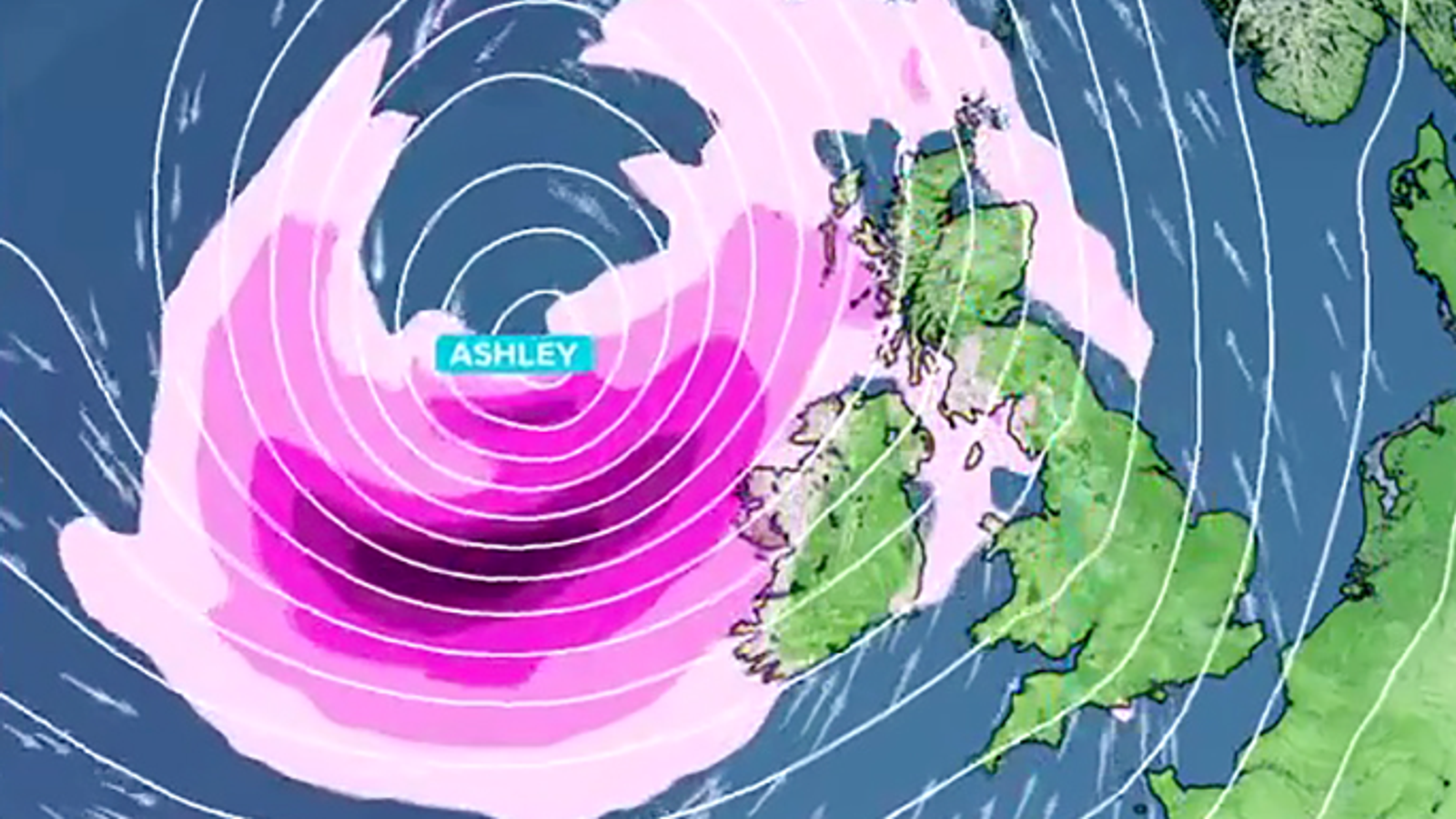 Storm Ashley: First storm of the season named as wind and rain to hit UK and Ireland this weekend