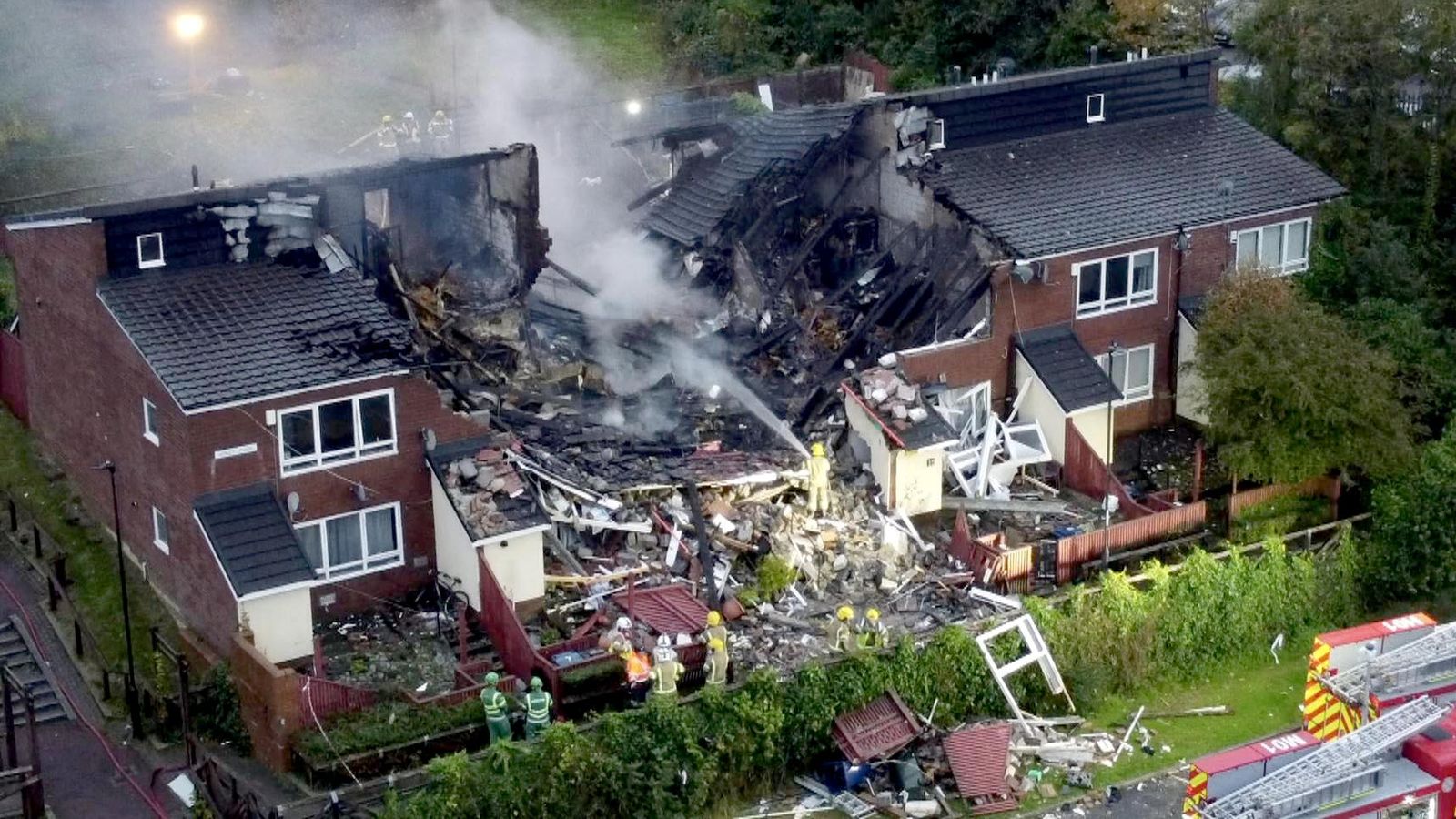 Second body found after large explosion in residential street in Newcastle