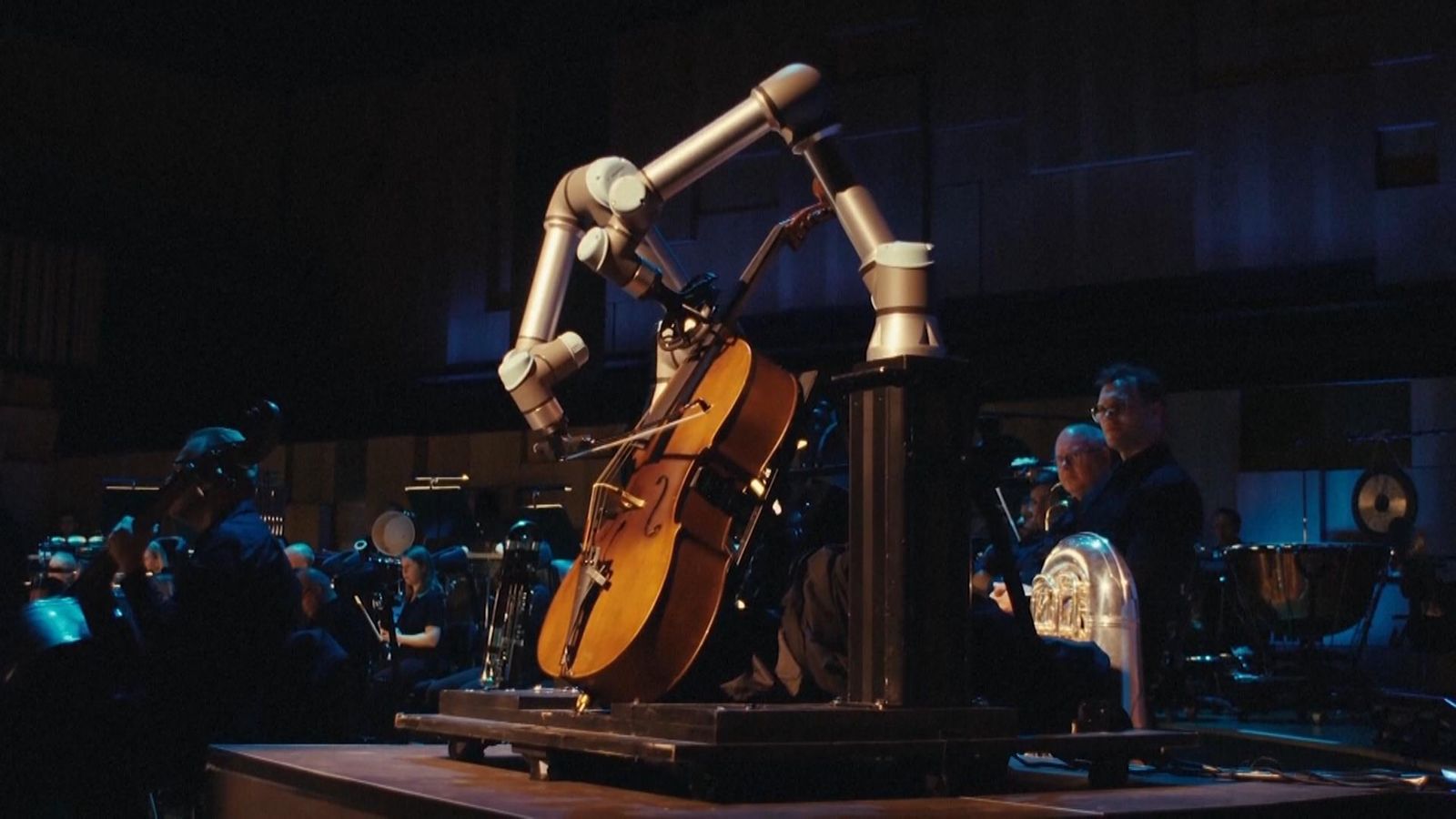 World's first cello-playing robot joins symphony orchestra in Sweden ...