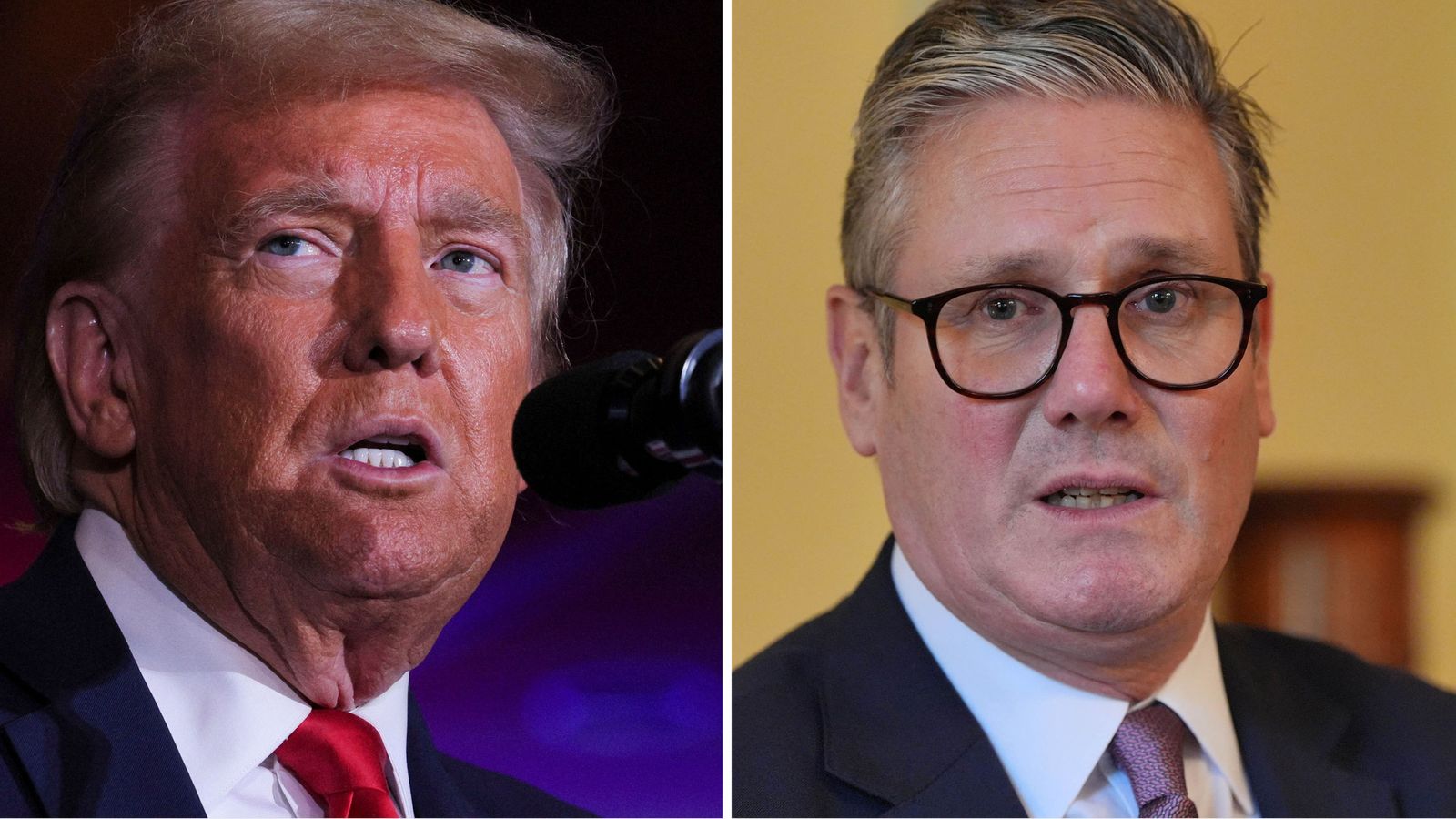 Starmer insists relationship with Trump has not been jeopardised by 'blatant foreign interference' complaint