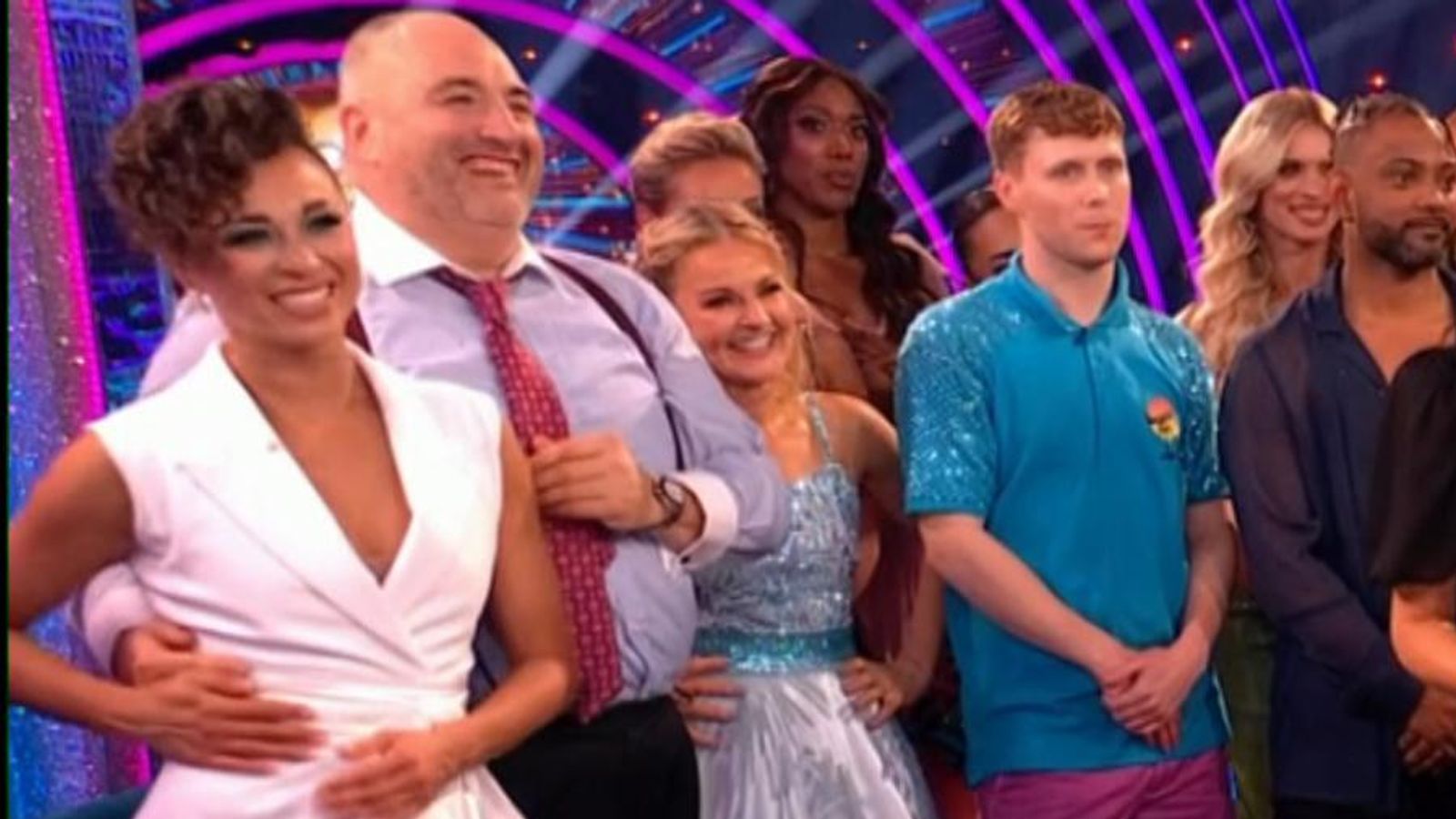 Strictly's Wynne Evans 'heartbroken' over viral 'hand incident'