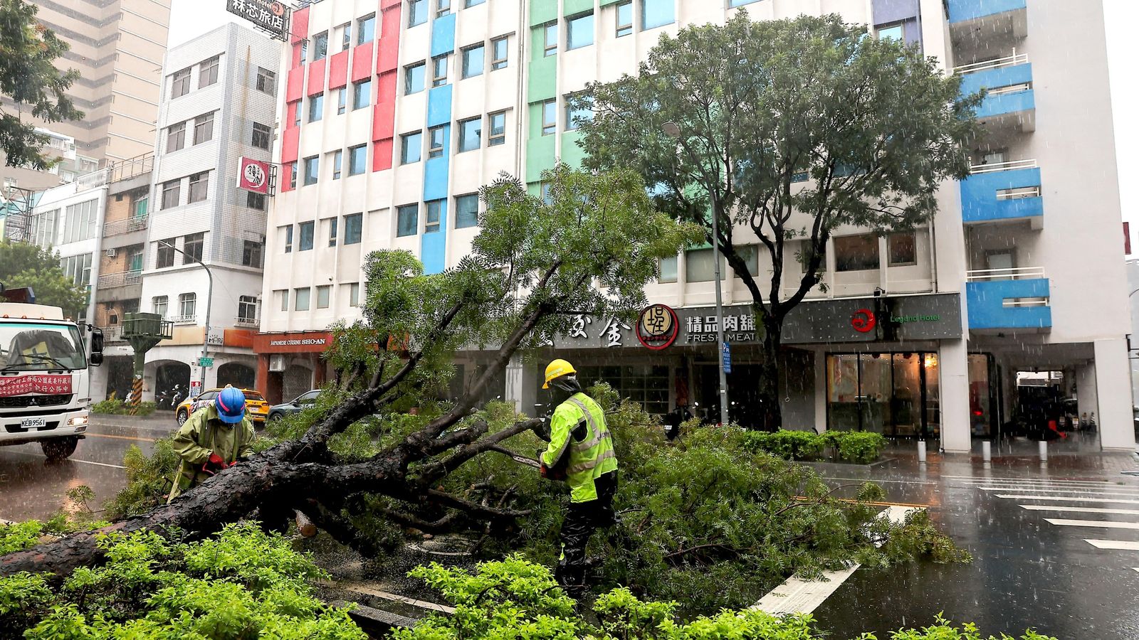 Taiwan hospital fire kills at least nine as Typhoon Krathon batters ...