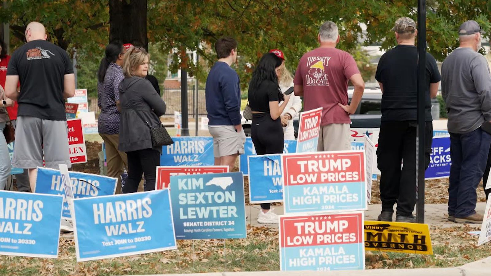 US election: People’s back pockets are pushing them to the polls in this knife-edge state | US News