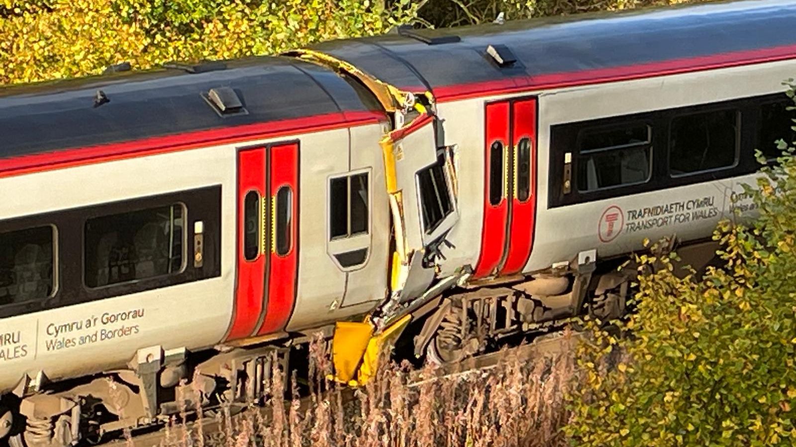 Train May Have Skidded On Track Before Crash In Wales That Left One