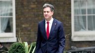 Britain's Secretary of State for Energy Security and Net Zero Ed Miliband walks on Downing Street on the day of the budget announcement, in London, Britain October 30, 2024. REUTERS/Maja Smiejkowska