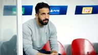 Sporting Lisbon coach Ruben Amorim. 
Pic: Reuters