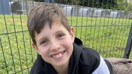 11-year-old Jack Davey a grade five student killed when he was struck by a Toyota SUV while sitting on an outdoor bench at Auburn South Primary School, in east Melbourne. Pic: from family
