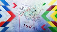 Middle East map