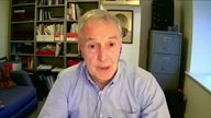 Prof Michael Clarke takling about UK German defence pact. 