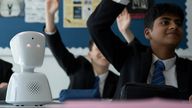 The AV1 telepresence robot in school.
Pic: No Isolation