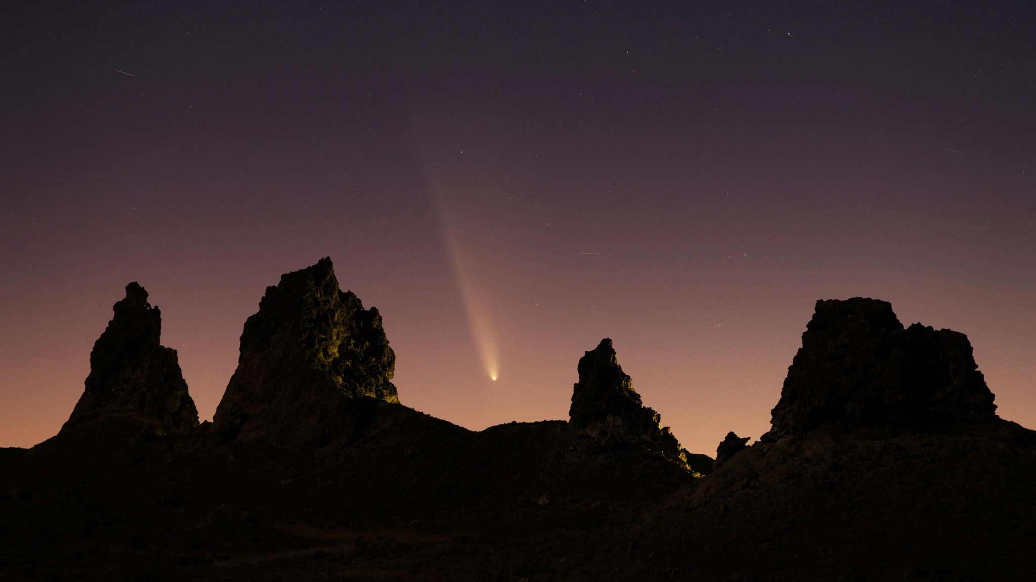 'Comet of the century' captured in photos across the globe | Science ...