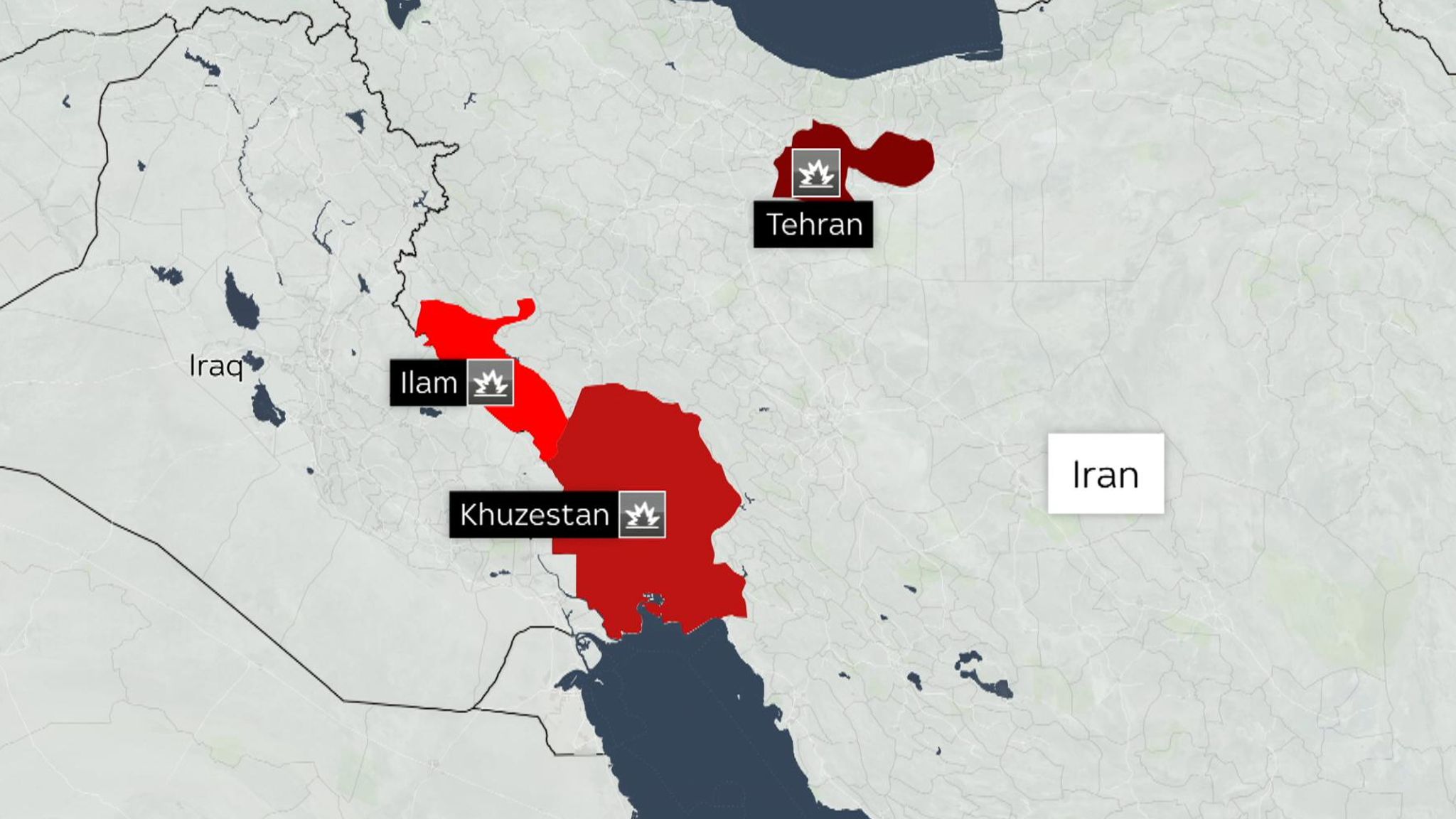 Iran: Israel launches three waves of strikes on military targets