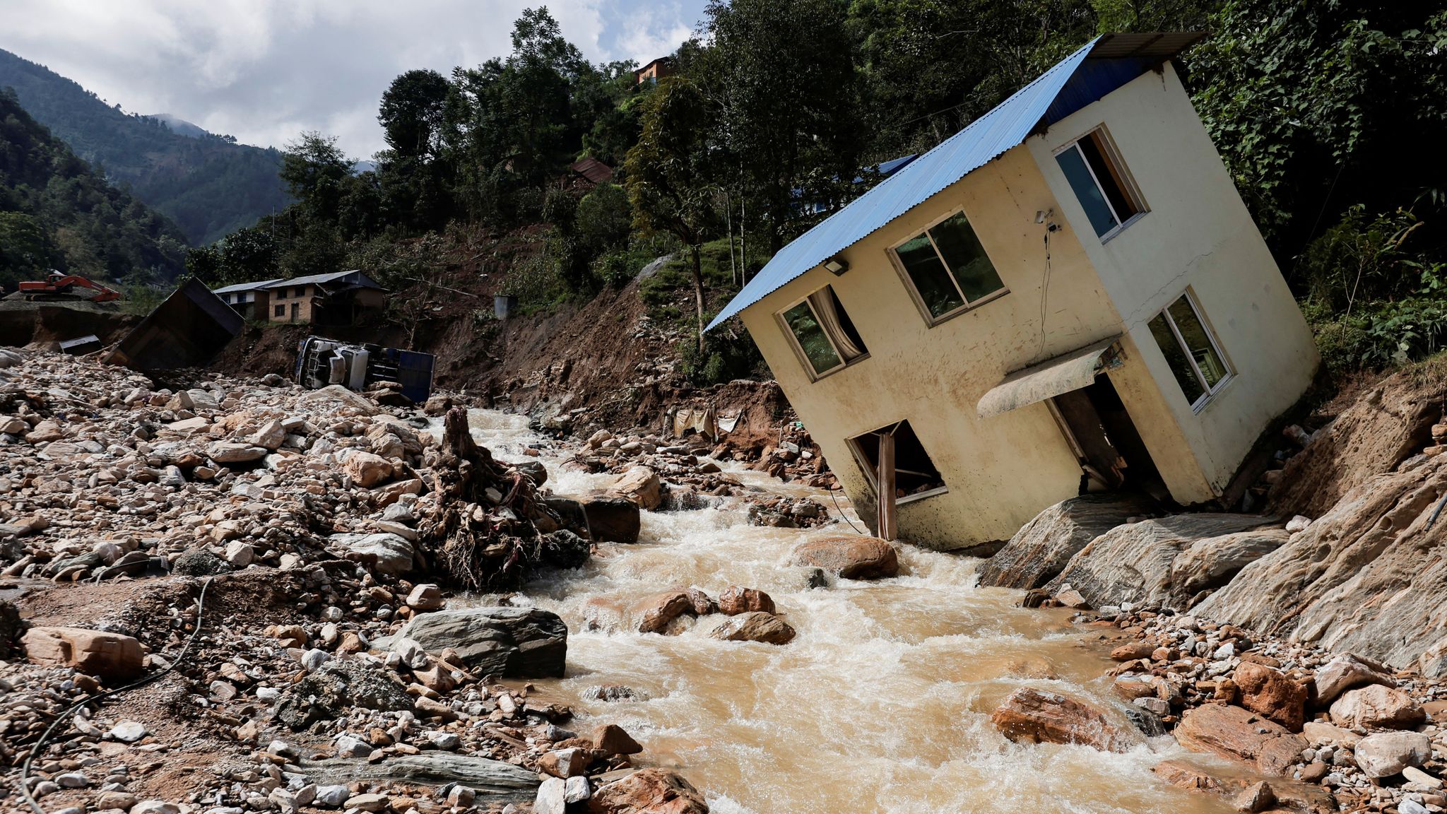 Images Show Devastation Of Nepal Floods And Landslides After More Than Images Show Devastation Of Nepal Floods And Landslides After More Than