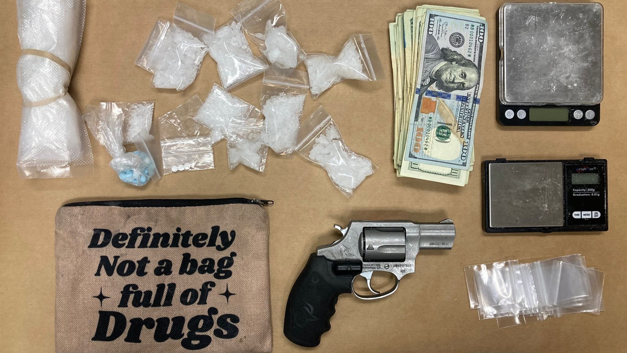 Black market drugs guns