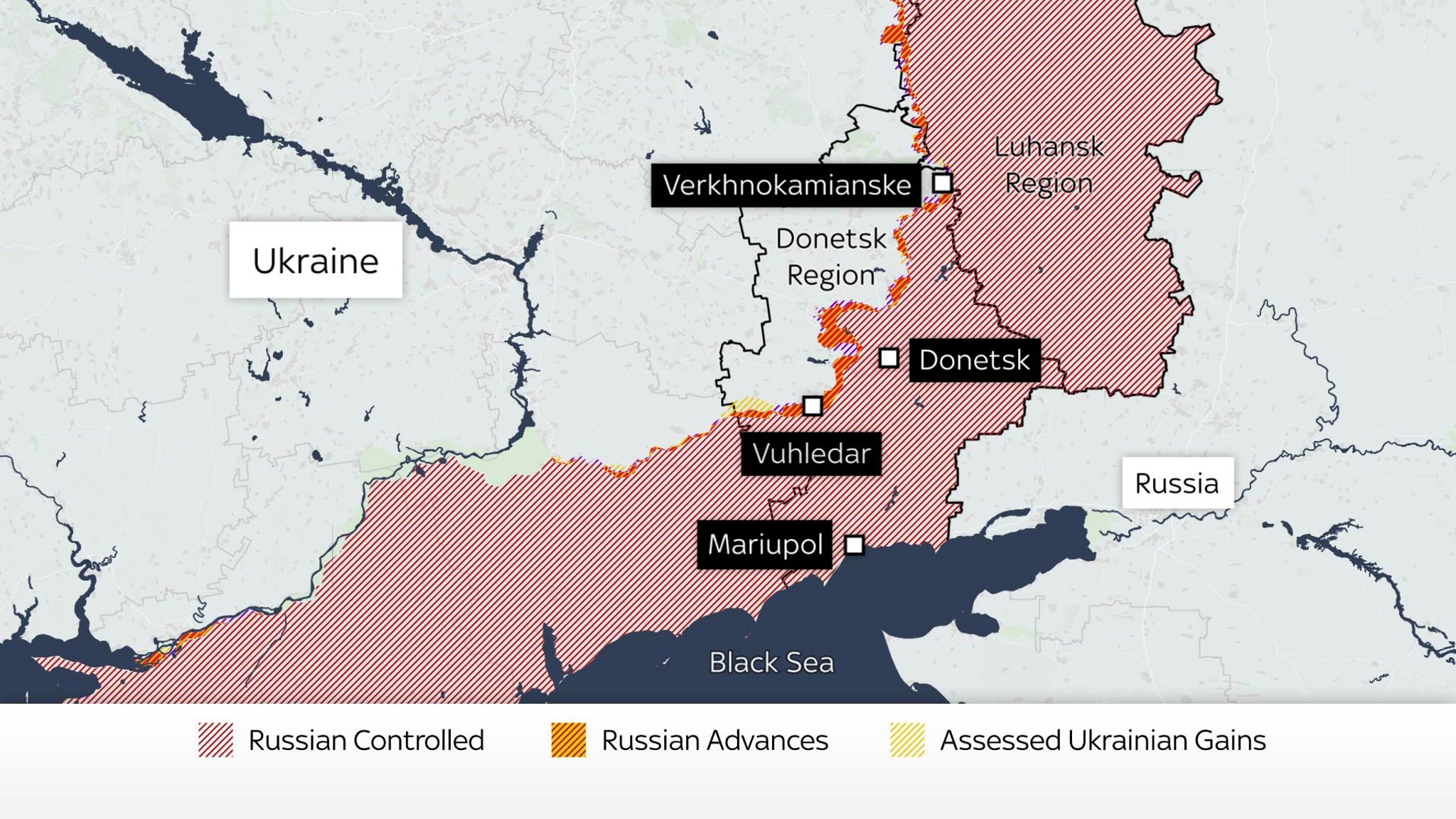 Russia captures two towns in eastern Donetsk region as Ukraine shoots ...