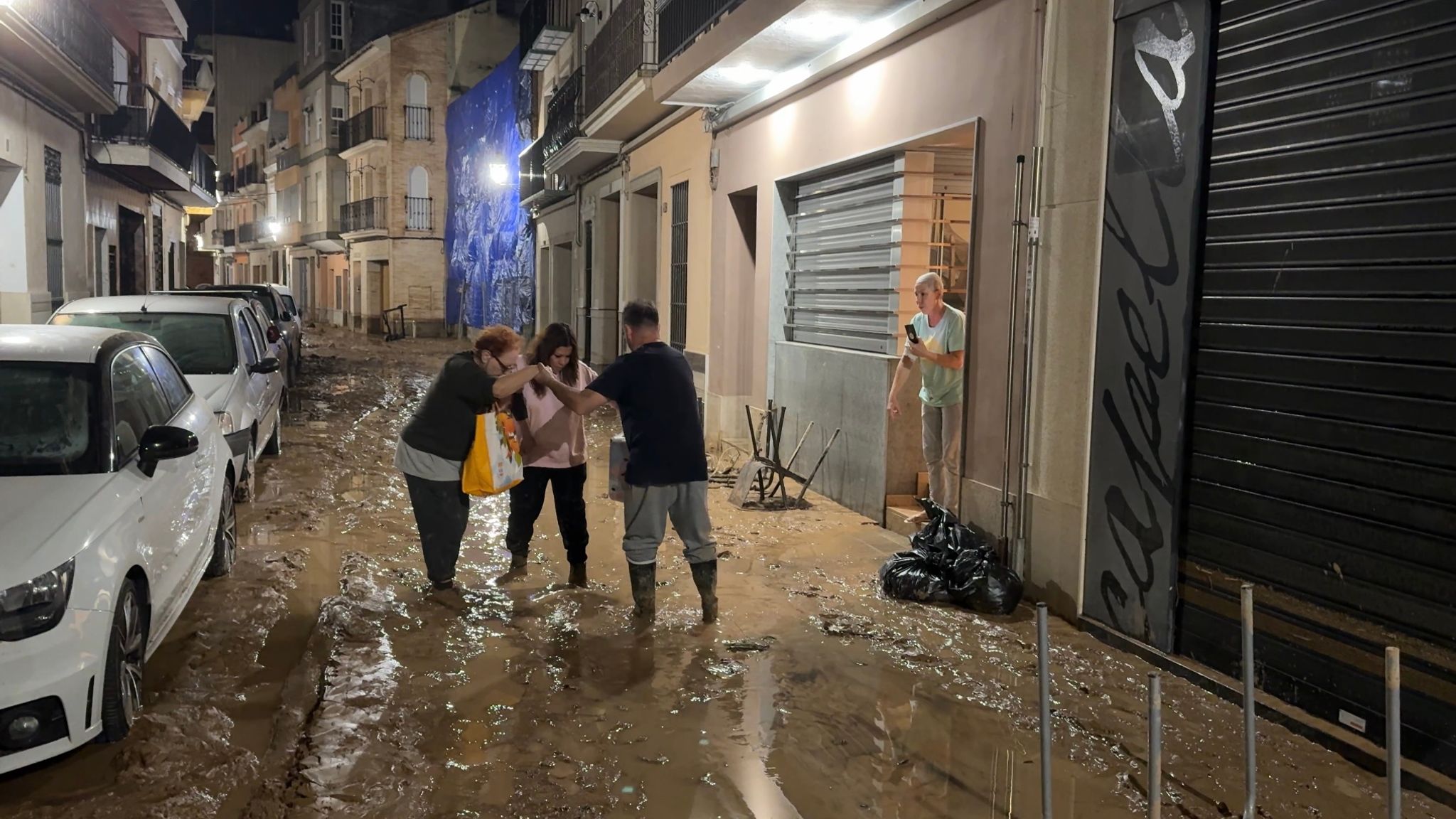 Worst floods in Spain's memory hit 'like a tsunami' | World News | Sky News