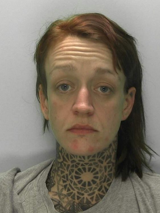 Undated awards photo released by Gloucester police of Hannah Roberts, 33, a prolific shoplifter banned from wearing wigs after numerous attempts to disguise herself while committing thefts, police said. Issue date: Thursday October 31, 2024.